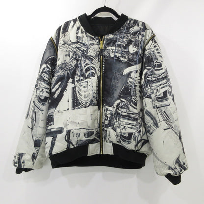 【中古】 semoh” 4way Bomber Jacket” ミリタリージャケット 24-6-05 FOSTEX ブラック サイズ：3