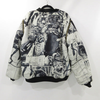 【中古】 semoh” 4way Bomber Jacket” ミリタリージャケット 24-6-05 FOSTEX ブラック サイズ：3