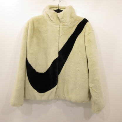【中古】NIKE | ナイキ AS W NSW JKT FAUX FUR その他アウター CU6559-238 ホワイト サイズ：M