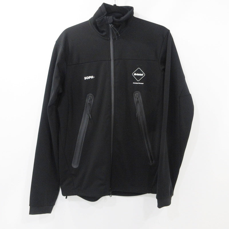 【中古】FCRB | エフシーアールビー POLARTEC POWER SHIELD STAND COLLAR BLOUSON ジャージ FCRB-192051 ブラック サイズ：S