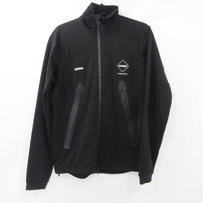 【中古】FCRB | エフシーアールビー POLARTEC POWER SHIELD STAND COLLAR BLOUSON ジャージ FCRB-192051 ブラック サイズ：S