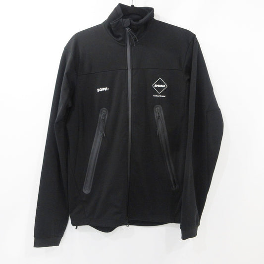 【中古】FCRB | エフシーアールビー POLARTEC POWER SHIELD STAND COLLAR BLOUSON ジャージ FCRB-192051 ブラック サイズ：S