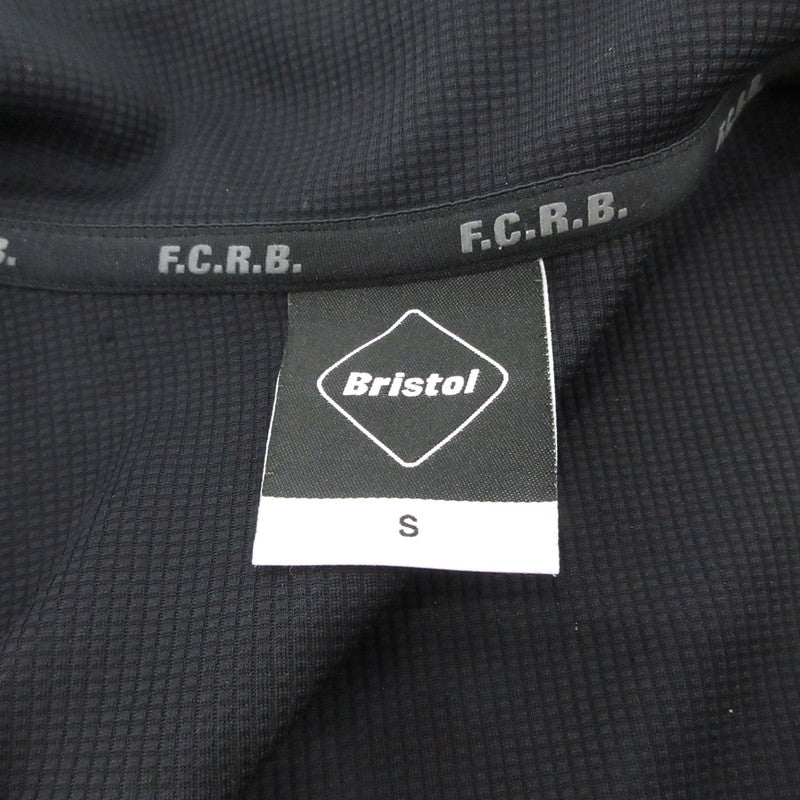 【中古】FCRB | エフシーアールビー POLARTEC POWER SHIELD STAND COLLAR BLOUSON ジャージ FCRB-192051 ブラック サイズ：S