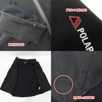 【中古】FCRB | エフシーアールビー POLARTEC POWER SHIELD STAND COLLAR BLOUSON ジャージ FCRB-192051 ブラック サイズ：S