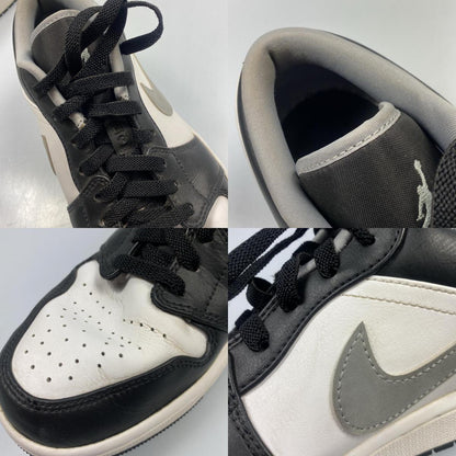 【中古】NIKE | ナイキ AIR JORDAN 1 LOW スニーカー 553558-040 ブラック 28cm