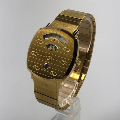 【中古】GUCCI | グッチ GRIP 腕時計 YA157403 ゴールド