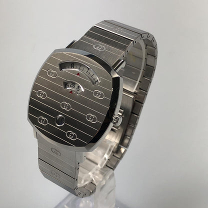 【中古】GUCCI | グッチ GRIP 腕時計 YA157401 シルバー