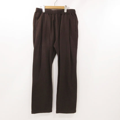 【中古】COOTIE | クーティー Inlay Sweat 1 Tuck Easy Pants パンツ CTE-22A107 ブラウン サイズ：XL