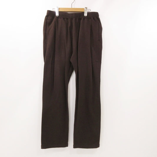 【中古】COOTIE | クーティー Inlay Sweat 1 Tuck Easy Pants パンツ CTE-22A107 ブラウン サイズ：XL
