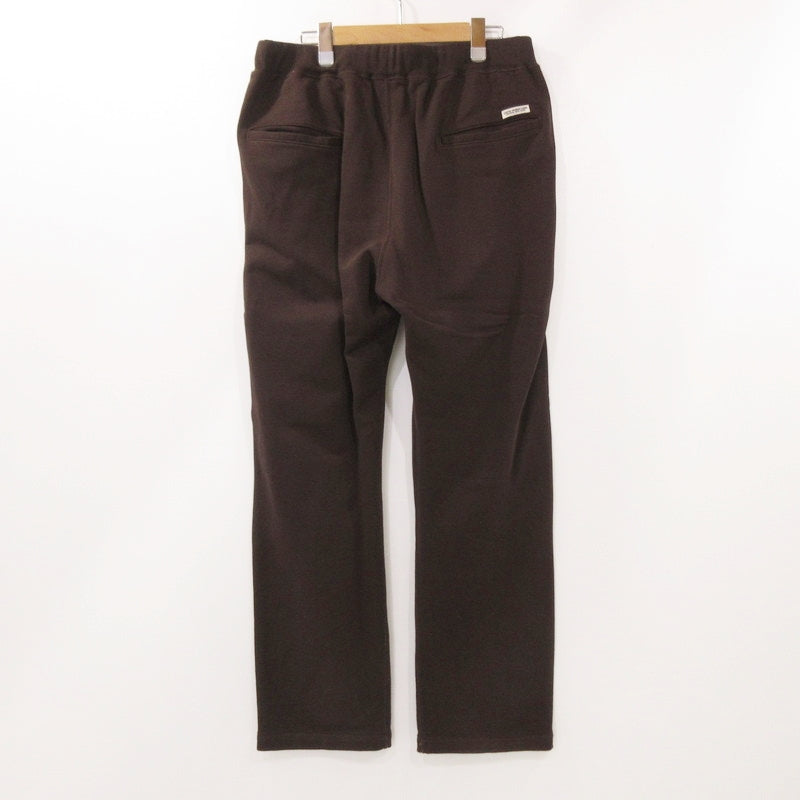 【中古】COOTIE | クーティー Inlay Sweat 1 Tuck Easy Pants パンツ CTE-22A107 ブラウン サイズ：XL