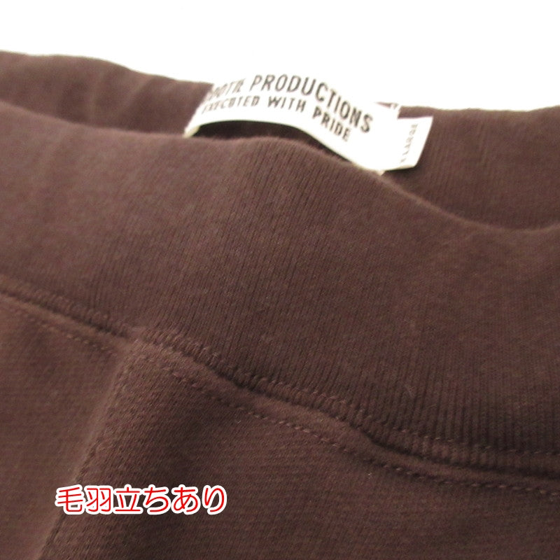 【中古】COOTIE | クーティー Inlay Sweat 1 Tuck Easy Pants パンツ CTE-22A107 ブラウン サイズ：XL