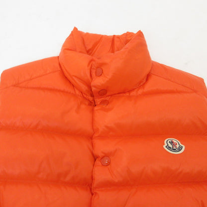 【中古】MONCLER | モンクレール TIB ダウンベスト F20911A53800 国内正規品 オレンジ サイズ：2