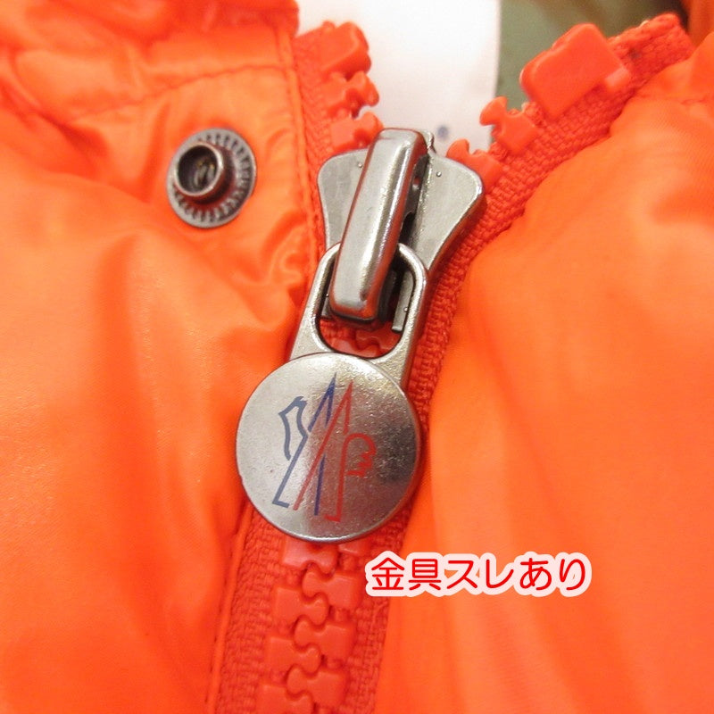 【中古】MONCLER | モンクレール TIB ダウンベスト F20911A53800 国内正規品 オレンジ サイズ：2
