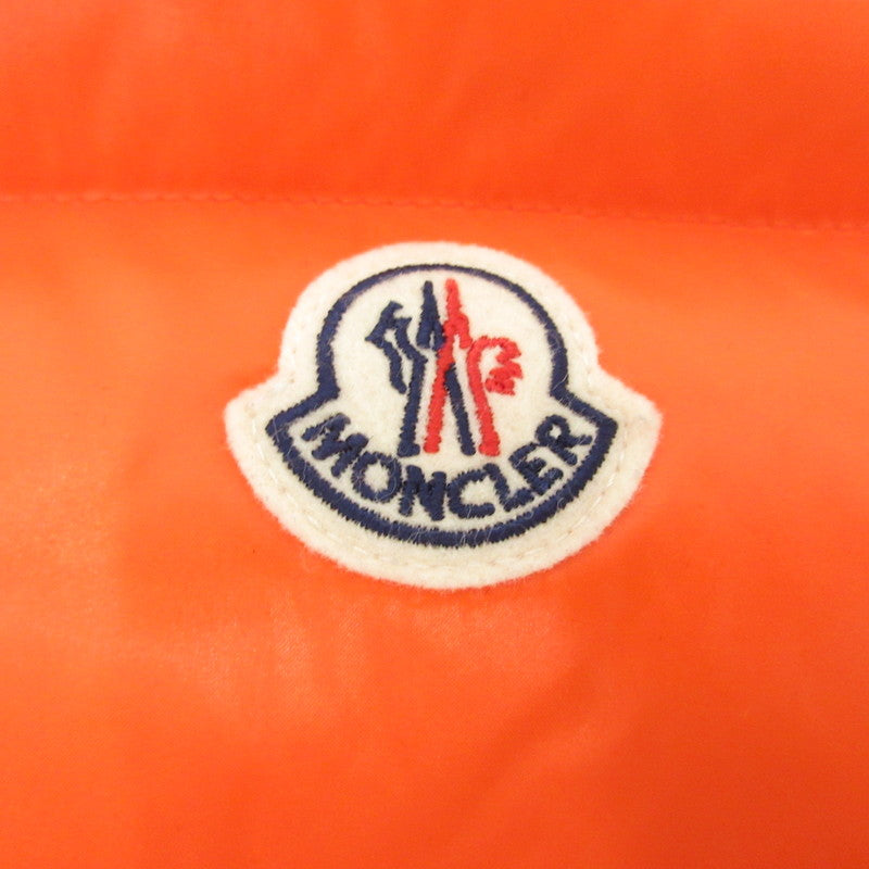 【中古】MONCLER | モンクレール TIB ダウンベスト F20911A53800 国内正規品 オレンジ サイズ：2