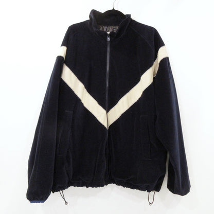 【中古】SUNNY SPORTS | サニースポーツ ARMY TRAINING JACKET COTTON VELOUR ブルゾン ネイビー サイズ：L