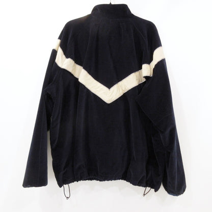【中古】SUNNY SPORTS | サニースポーツ ARMY TRAINING JACKET COTTON VELOUR ブルゾン ネイビー サイズ：L