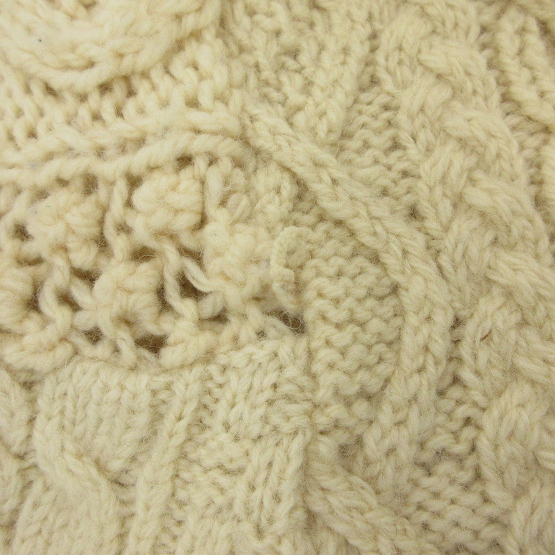 【中古】SUNNY SIDE UP | サニーサイドアップ REMAKE 15 KNIT セーター USED FABRIC使用 アイボリー サイズ：2