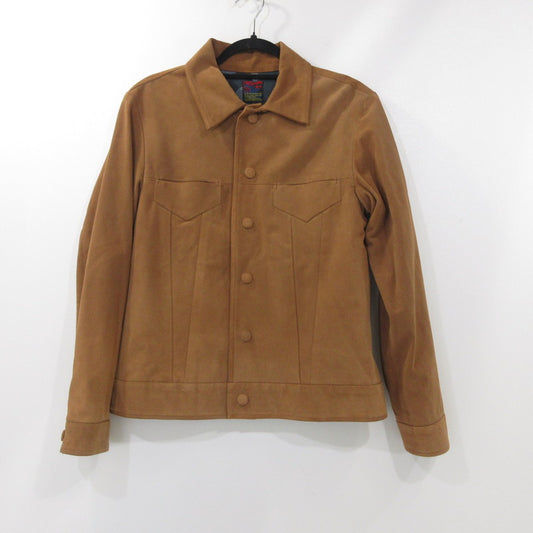 【中古】BRU NA BOINNE | ブルーナボイン アッシパトルジャンパー レザー 5L-0004 ブラウン