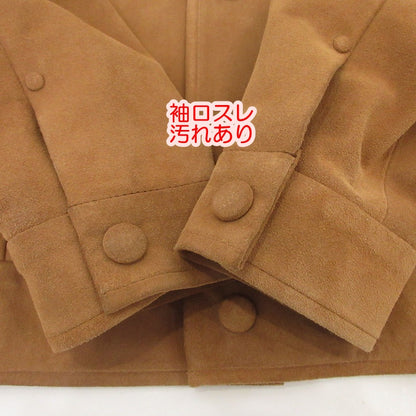 【中古】BRU NA BOINNE | ブルーナボイン アッシパトルジャンパー レザー 5L-0004 ブラウン