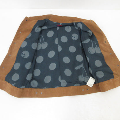 【中古】BRU NA BOINNE | ブルーナボイン アッシパトルジャンパー レザー 5L-0004 ブラウン