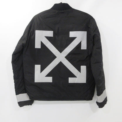 【中古】OFF-WHITE | オフホワイト GAUSSE ダウンジャケット 4130985 ブラック サイズ：2