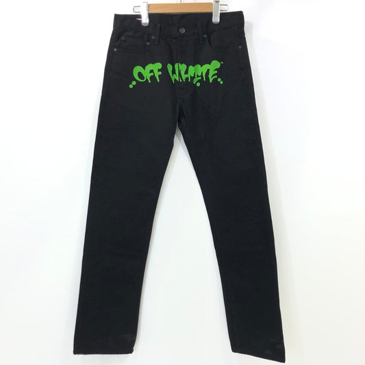 【中古】OFF-WHITE | オフホワイト デニムパンツ OMYA124S22DEN003 2022S/S 並行品 W:31 ブラック