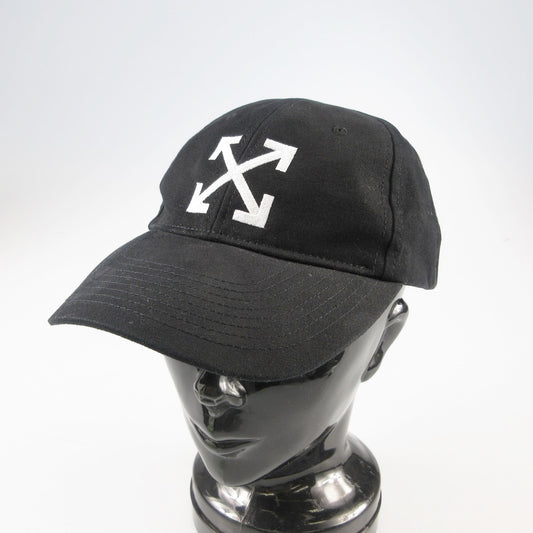 【中古】OFF-WHITE | オフホワイト Arrow Logo Baseball cap キャップ 並行品 ブラック