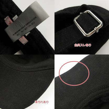 【中古】OFF-WHITE | オフホワイト Arrow Logo Baseball cap キャップ 並行品 ブラック