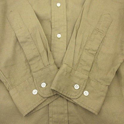 【中古】WORKERS | ワーカーズ Modified Wide Spread (Pique) 長袖シャツ ベージュ