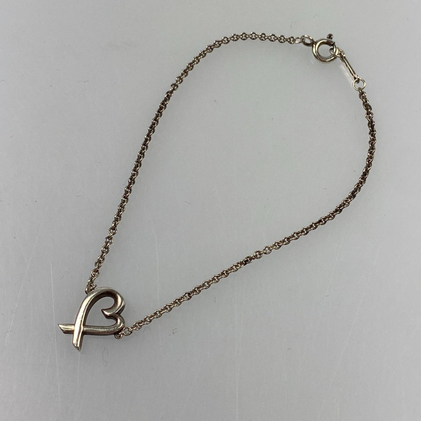 【中古】Tiffany&co | ティファニー ラビングハート ブレスレット