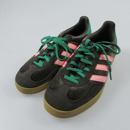 【中古】adidas | アディダス GAZELLE INDOOR W スニーカー JI2714 ブラウン 23cm