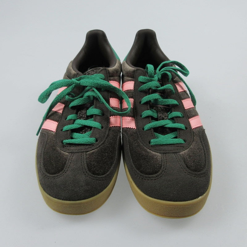 【中古】adidas | アディダス GAZELLE INDOOR W スニーカー JI2714 ブラウン 23cm