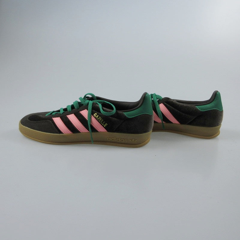 【中古】adidas | アディダス GAZELLE INDOOR W スニーカー JI2714 ブラウン 23cm