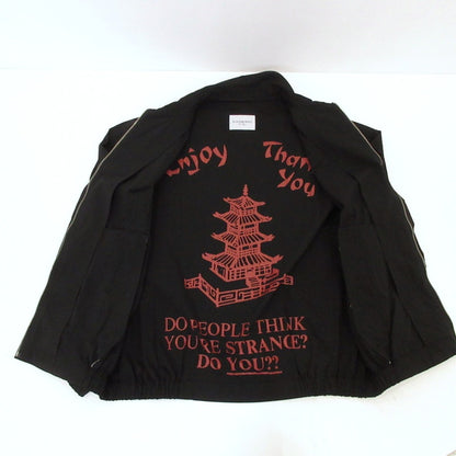 【中古】BlackWeirdos | ブラックウィドーブラックウィドゥ ナイロンジャケット 21SS-JK02 ブラック サイズ：L