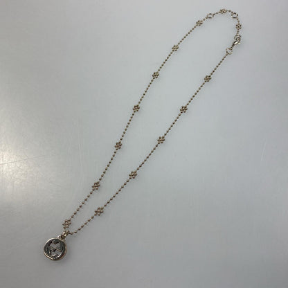 【中古】GUCCI | グッチ インターロッキングGフラワー ネックレス 479221