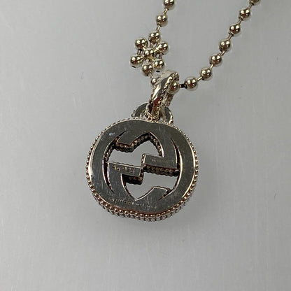 【中古】GUCCI | グッチ インターロッキングGフラワー ネックレス 479221