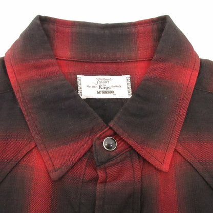 【中古】Rags McGREGOR | ラグスマックレガー OMBRE CHECK RC SHIRTS 長袖シャツ 211176601 サイズ：M