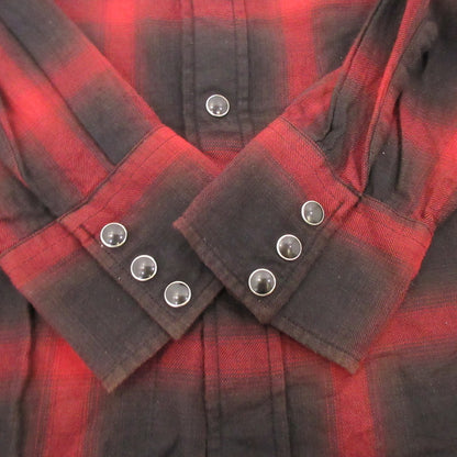 【中古】Rags McGREGOR | ラグスマックレガー OMBRE CHECK RC SHIRTS 長袖シャツ 211176601 サイズ：M