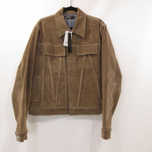 【中古】AMIRI | アミリ LOCKED MA TRUCKER その他アウター SRPS24MDT004 国内正規品 ブラウン サイズ：XL