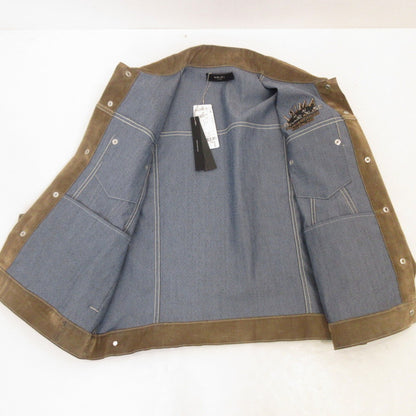 【中古】AMIRI | アミリ LOCKED MA TRUCKER その他アウター SRPS24MDT004 国内正規品 ブラウン サイズ：XL