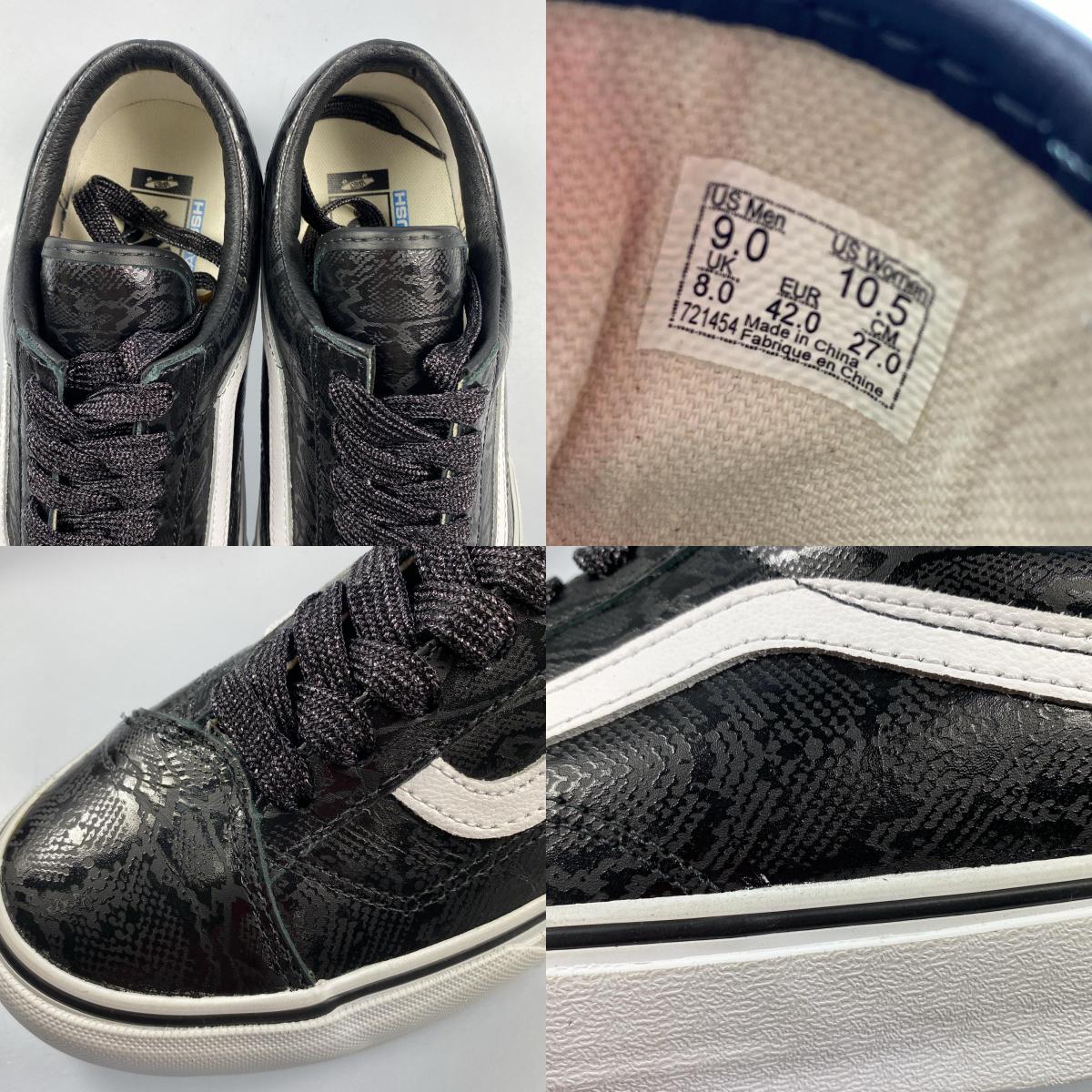 【中古】VANS | バンズ STYLE 36 VLT LX スニーカー VN0A5FC3617 ブラック 27cm