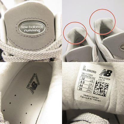 【中古】NEW BALANCE | ニューバランス スニーカー ML2002R0 グレー 28cm