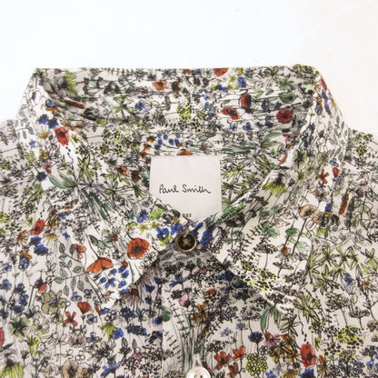 【中古】Paul Smith | ポール・スミス Sketch Floral' カジュアルシャツ 長袖シャツ 243305 サイズ：L