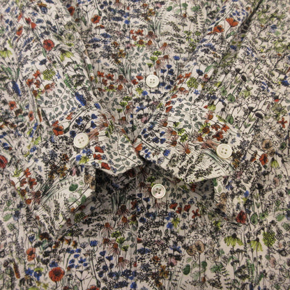 【中古】Paul Smith | ポール・スミス Sketch Floral' カジュアルシャツ 長袖シャツ 243305 サイズ：L