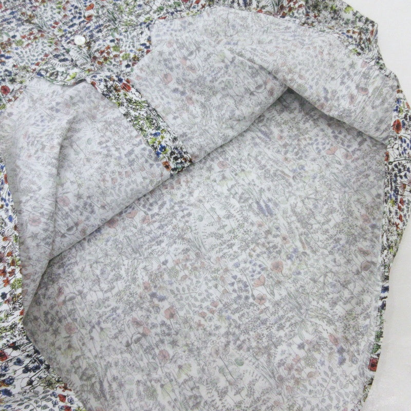 【中古】Paul Smith | ポール・スミス Sketch Floral' カジュアルシャツ 長袖シャツ 243305 サイズ：L