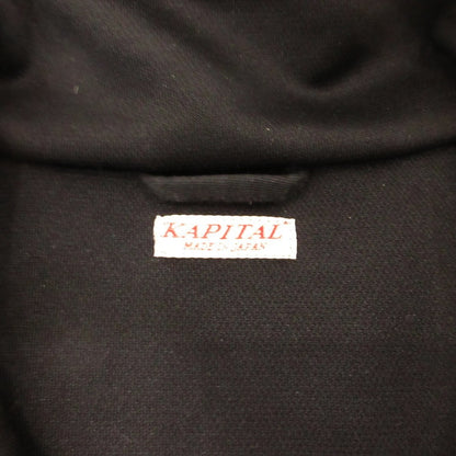 【中古】KAPITAL | キャピタル スムースジャージー KOCHI & ZEPHYR ジャージ K2304LC093 ブラック サイズ：3