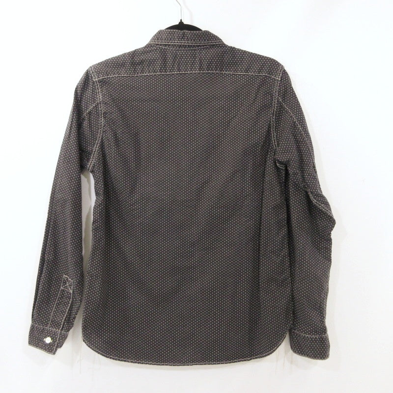 【中古】FREEWHEELERS | フリーホイーラーズ 416P ポルカドットシャツ 長袖シャツ MS16022 DOUBLE DIAMOND ブラック