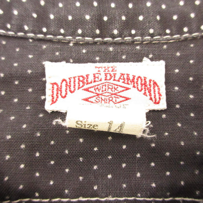 【中古】FREEWHEELERS | フリーホイーラーズ 416P ポルカドットシャツ 長袖シャツ MS16022 DOUBLE DIAMOND ブラック