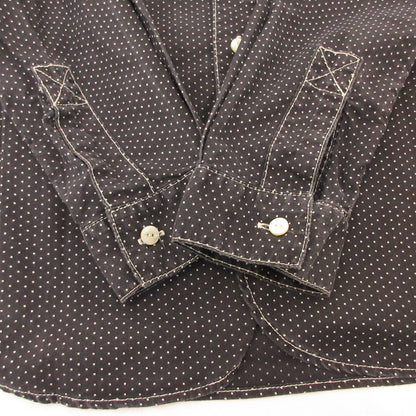 【中古】FREEWHEELERS | フリーホイーラーズ 416P ポルカドットシャツ 長袖シャツ MS16022 DOUBLE DIAMOND ブラック