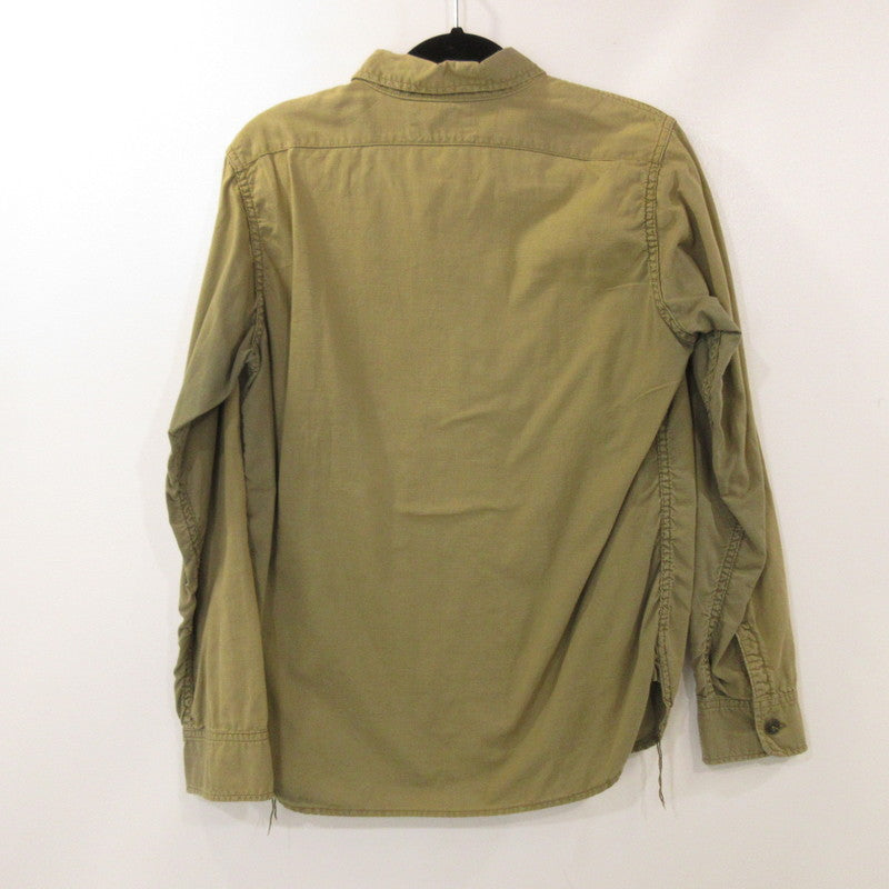 【中古】The REAL McCOY'S | ザリアルマッコイズ NAVAL CLOTHING USN 長袖シャツ カーキ